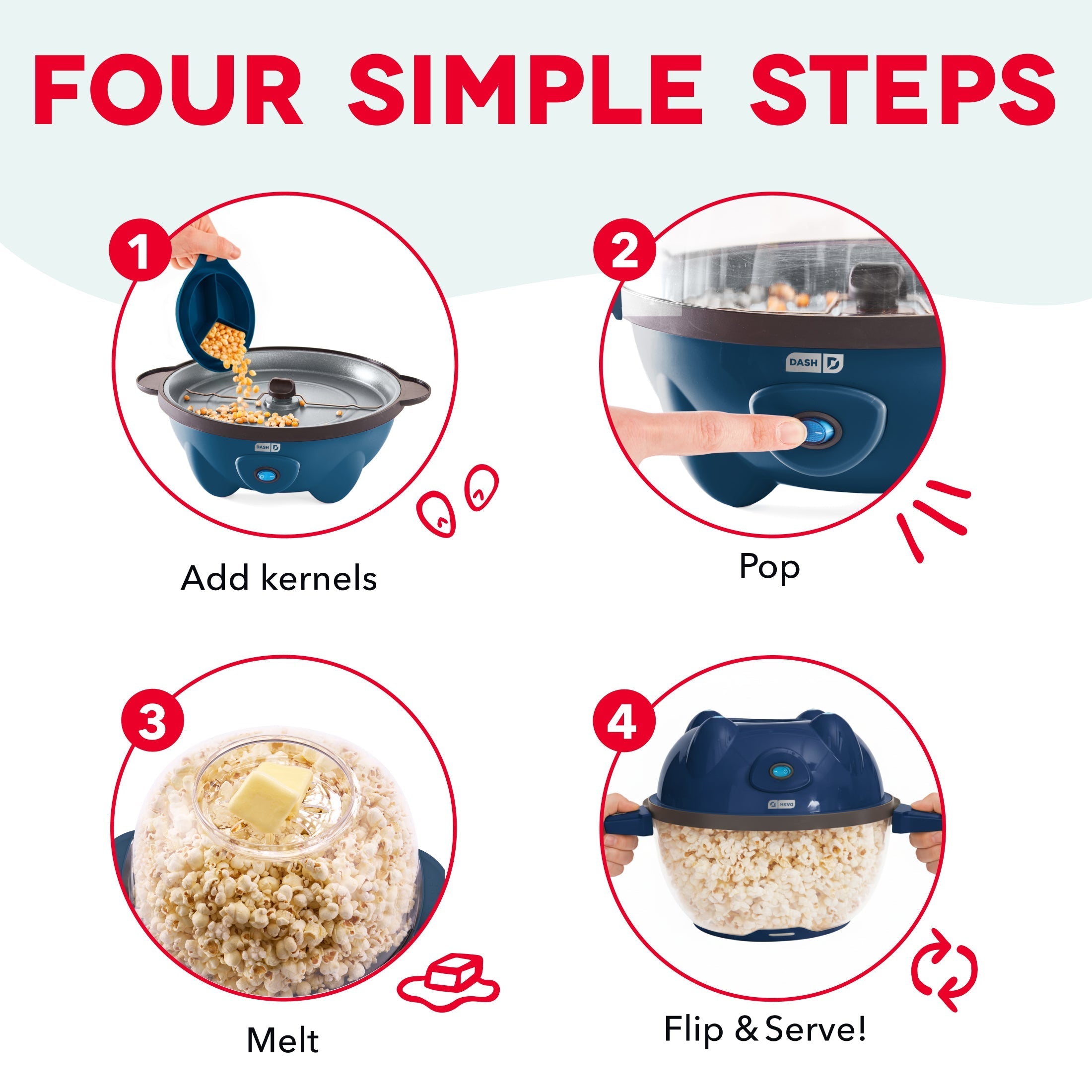 5QT SmartStore® Stirring Popcorn Maker
